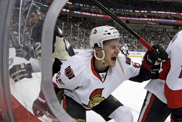 Hockey goalie clearance throat cut